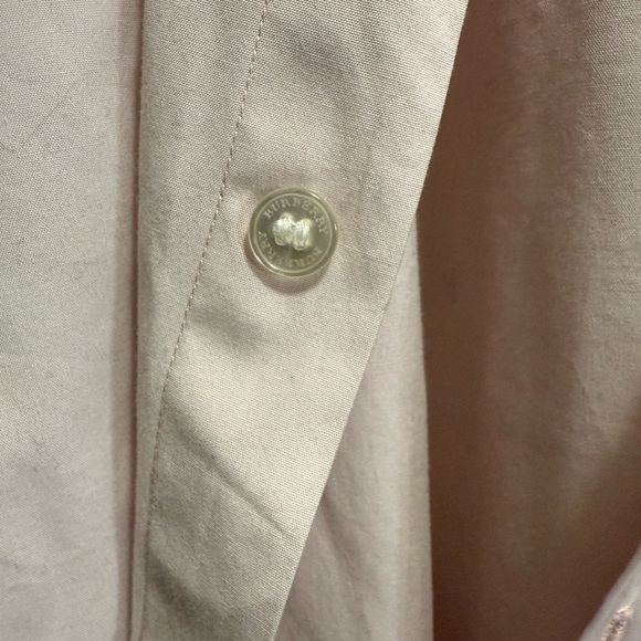 Burberry Light Pink Collared Shirt - Picture 3 of 4